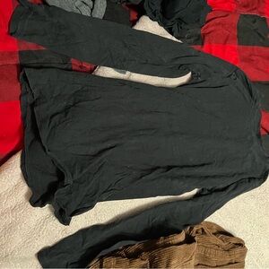 Women’s Black Long Sleeve Shirt